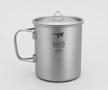 Keith Camping Titanium Mug