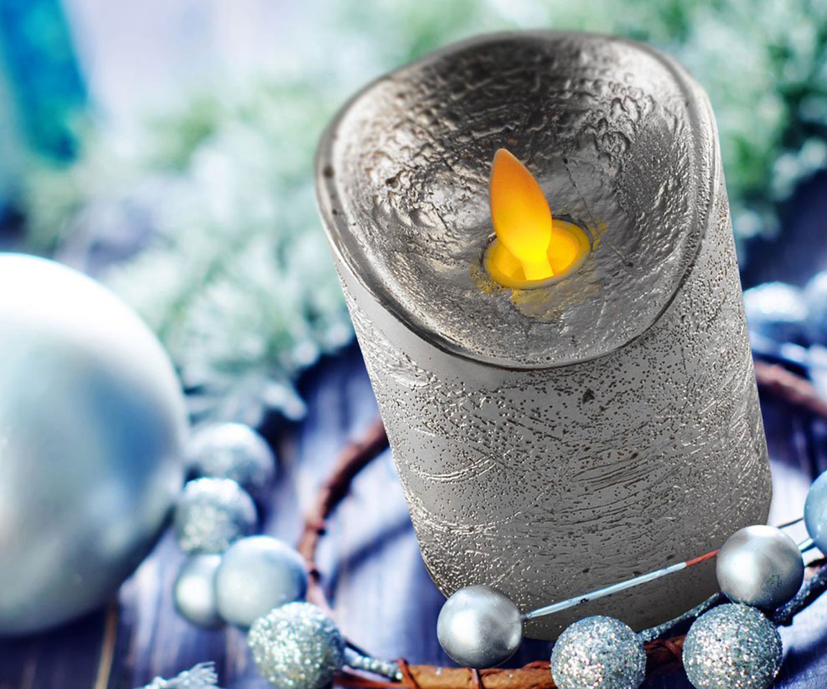 Flameless LED Candles with Flickering Wick