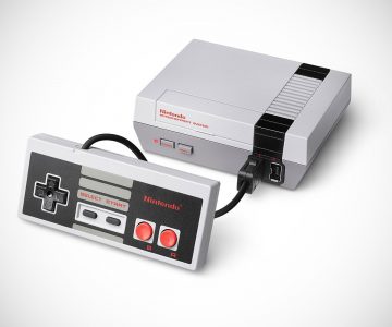 Miniature Classic Nintendo Entertainment System NES