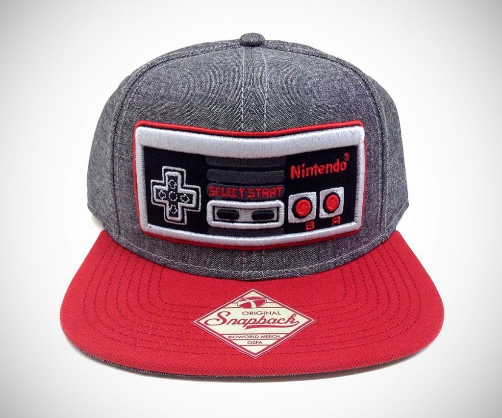 Nintendo NES Controller Snapback Cap