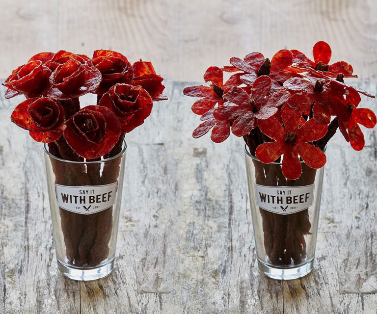 Beef Jerky Floral Bouquets