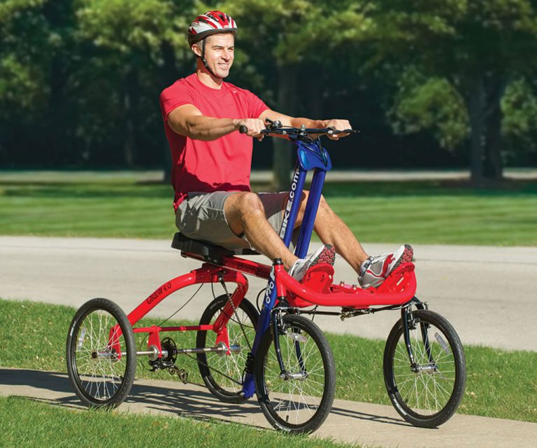 Four Wheeled Rowing Cycle