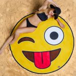 Giant Emoji Beach Blanket