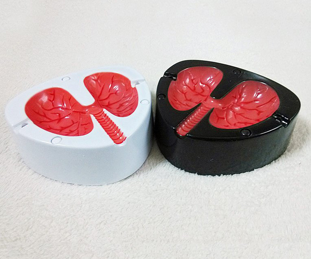 Quit Smoking Lung Ashtray