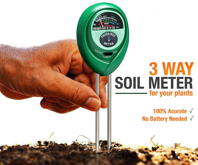 3-in-1 Soil Test Kit - Moisture, Light & pH
