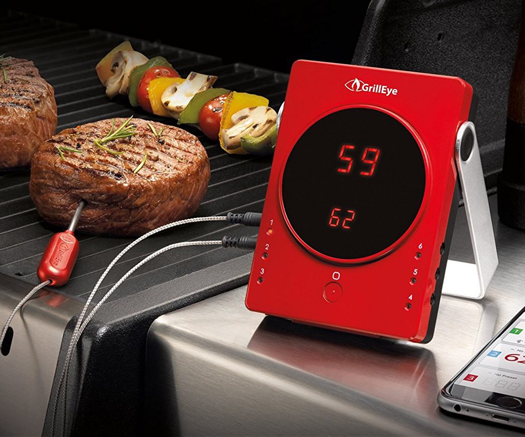 GrillEye Bluetooth Grilling & Smoking Thermometer