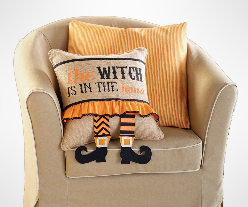 The Witch Is In the House Pillow