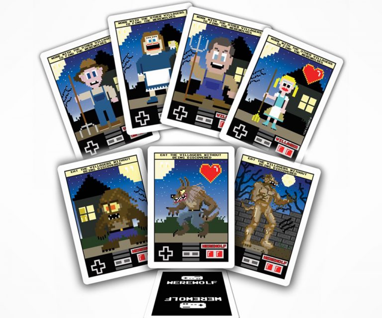 8-Bit Mafia and Werewolf Cards