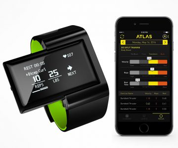 Atlas Digital Trainer & Heart Rate Wristband