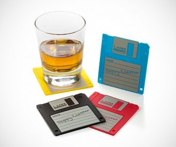 Floppy Disk Drink Coasters