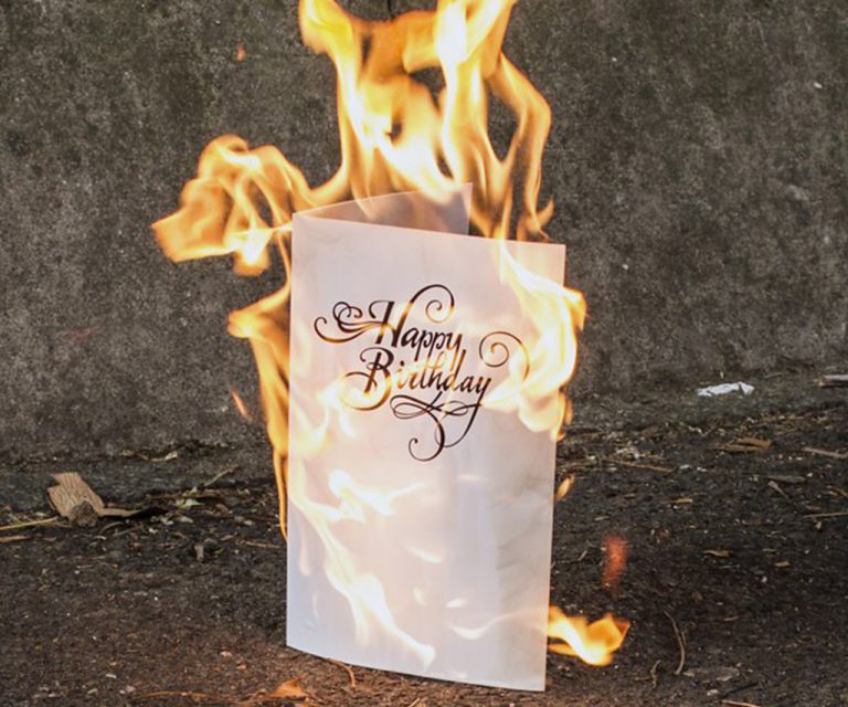 Never-Ending Birthday Card