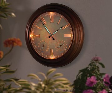 Oversized Lighted Atomic Clock