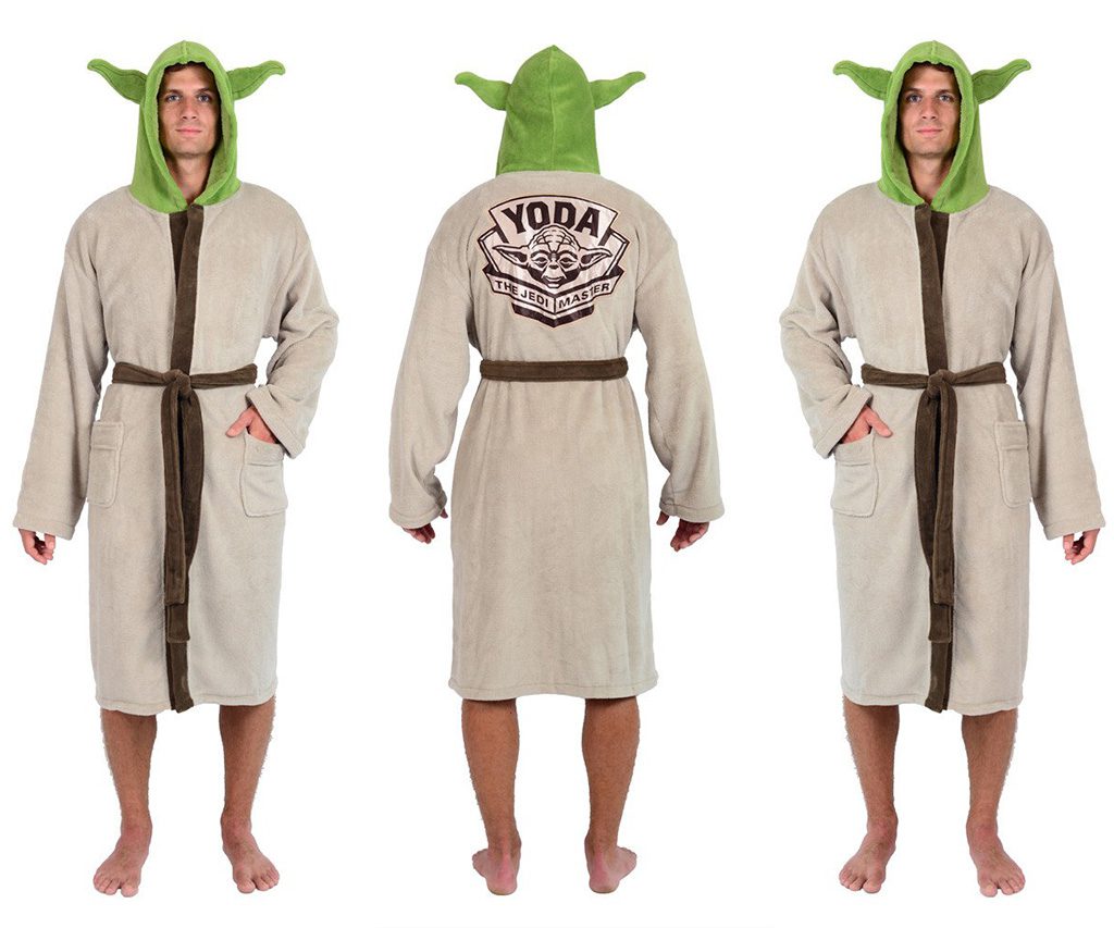 Star Wars Yoda The Jedi Master Fleece Robe