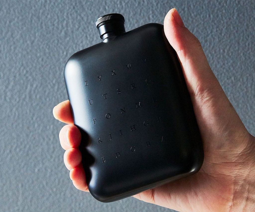 ZYX Matte Black Flask