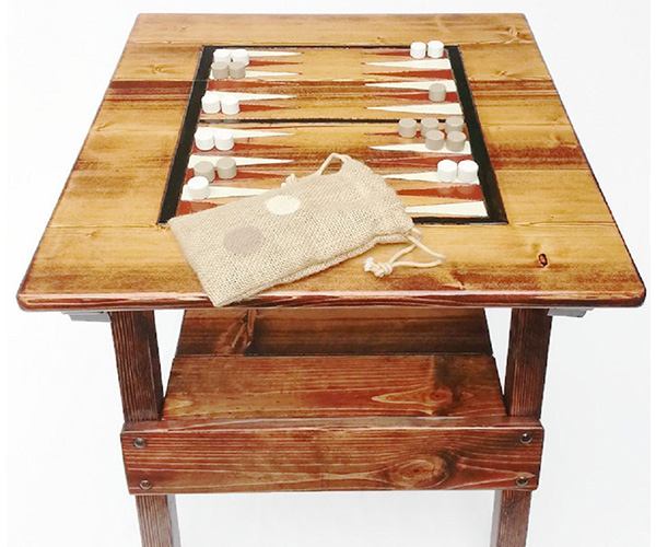 Backgammon Game Table