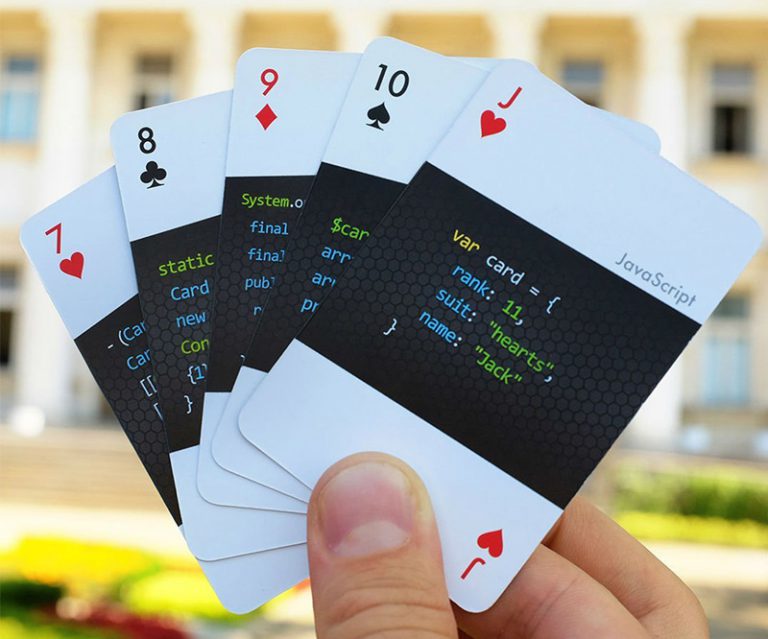 Code Deck Programming Playing Cards