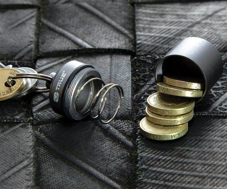 Coin Stash Key Ring Coin Capsule