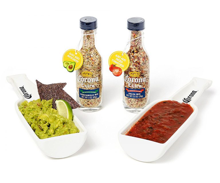 Corona Salsa & Guacamole Dip Set