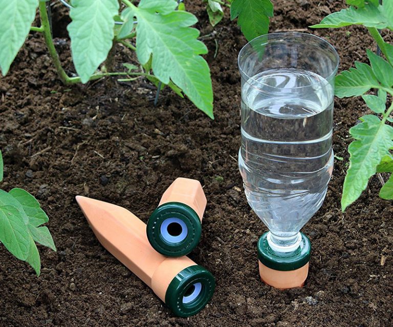 Easy-Fill Garden Watering Stake