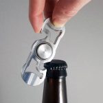 FlickDeck2 Stainless Steel Fidget Spinner & Bottle Opener