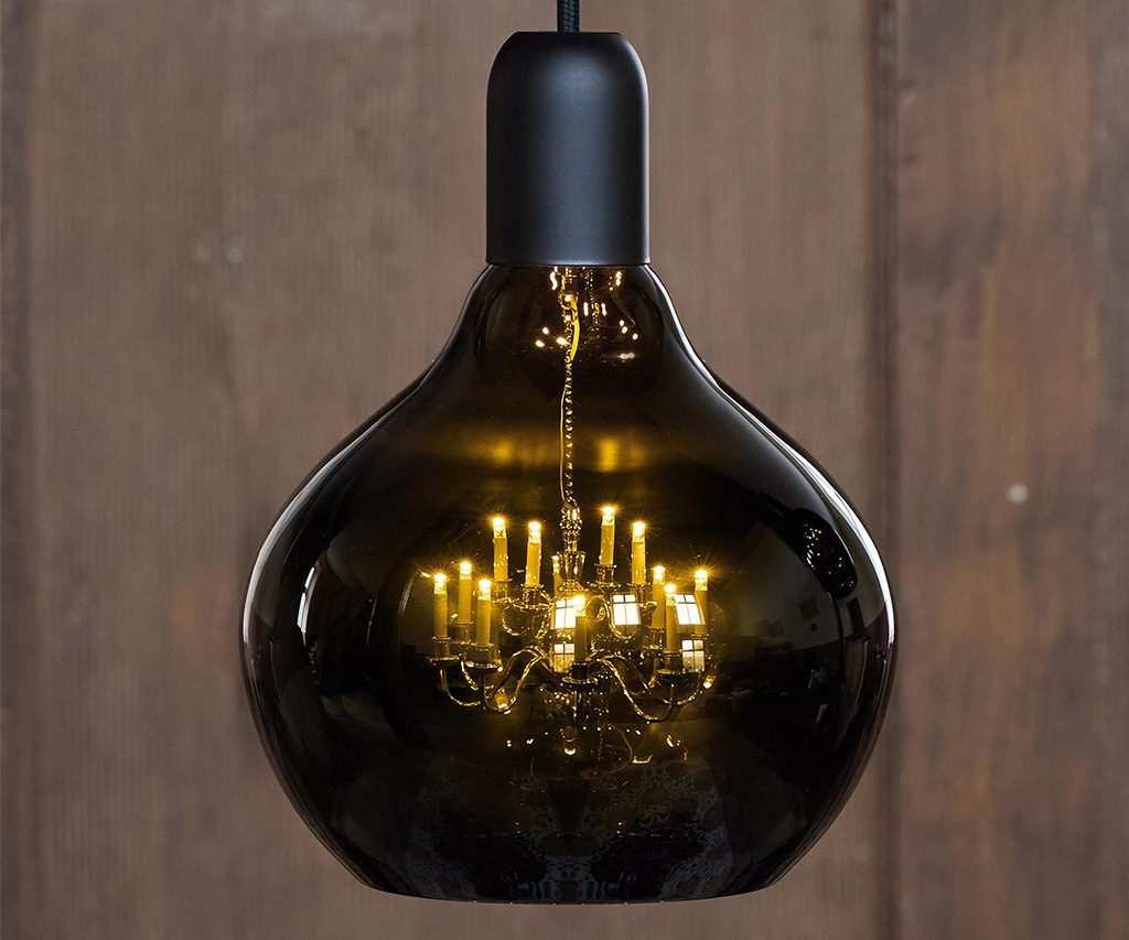 Silhouette of a Chandelier - King Edison Ghost Pendant Lamp