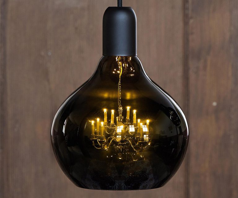 Silhouette of a Chandelier - King Edison Ghost Pendant Lamp