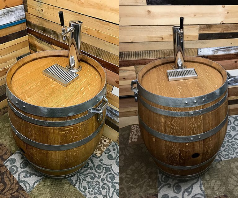 Mobile Wine Barrel Keg