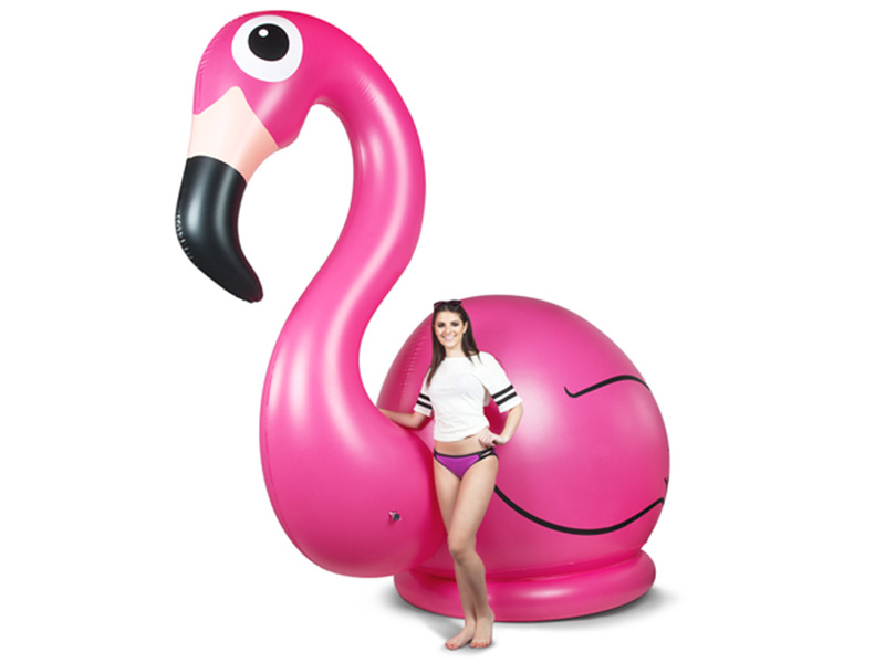 Gigant Inflatable Pink Flamingo Pool Float