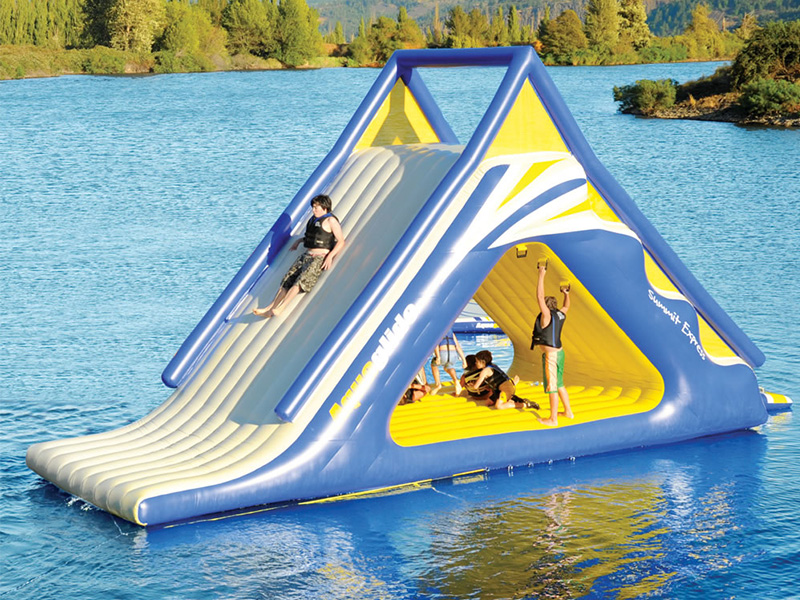 Gigantic Water Play Slide