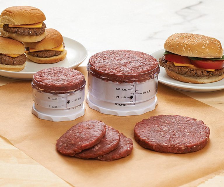 Measure & Adjust A Burger Press Set