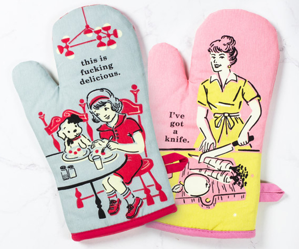 Retro Style Cheeky Mitts