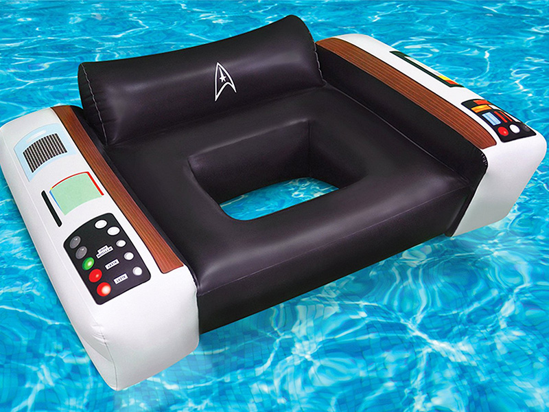 Star Trek Captains Chair Pool Float