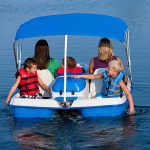 Sun Dolphin Electric 5 Person Pedal Boat