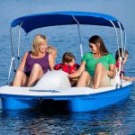 Sun Dolphin Electric 5 Person Pedal Boat