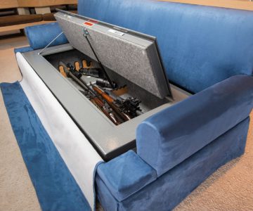 Couch Bunker Hidden Safe Sofa Bed