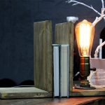 Edison Lamp Bookends