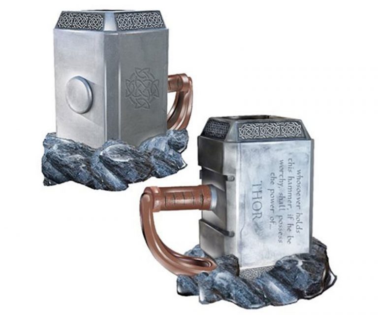 Thor Mjolnir Ceramic Sculpted Mug