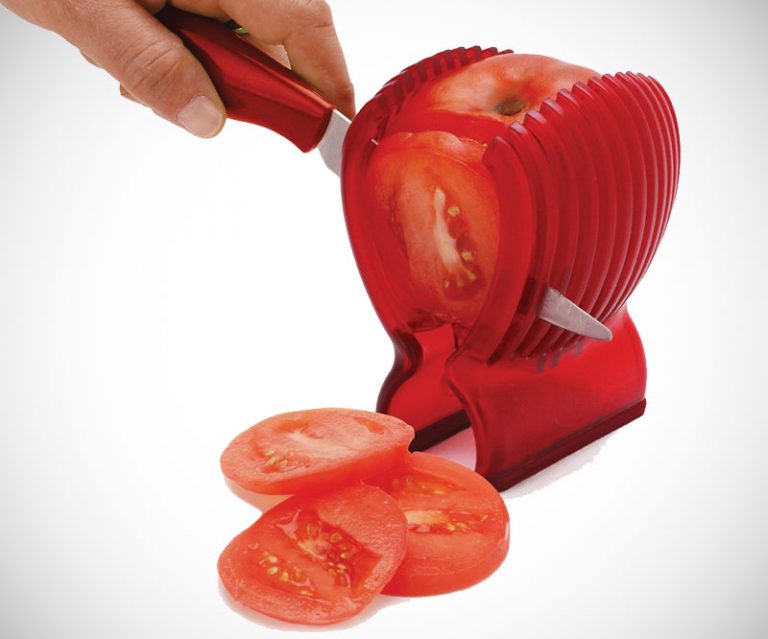 Amazingly Accurate Tomato Slicer
