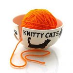 Knitty Cats Yarn Bowl