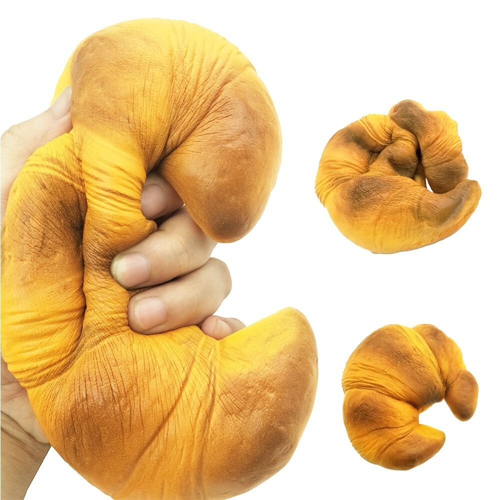 Jumbo Scented Croissant Squishy Toy