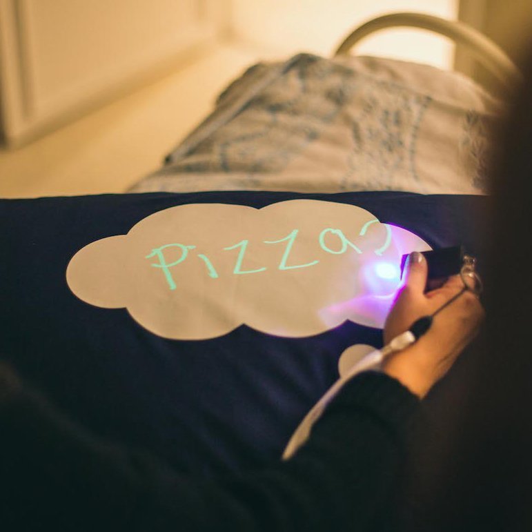 The Glow Doodle Pillowcase