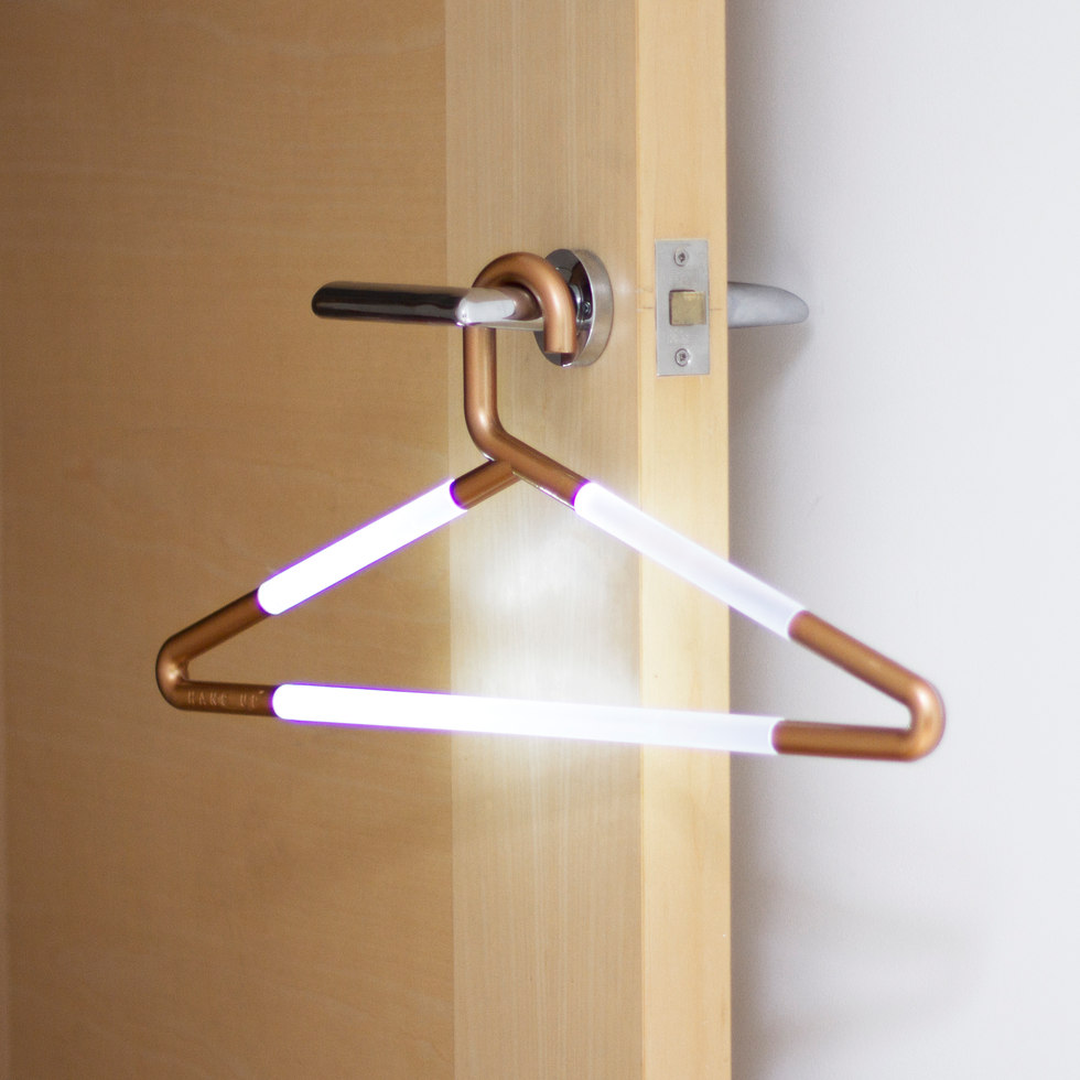 Hang Up Light - A Hanger That Glows