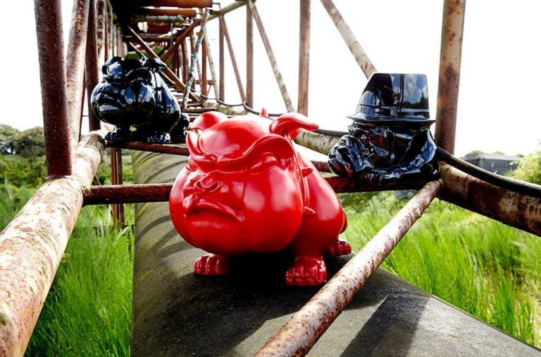 Winston The Red Devil Bulldog