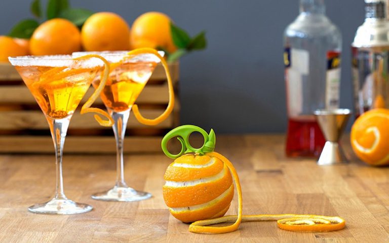 Zesty 2-in-1 Citrus Zester and Peeler