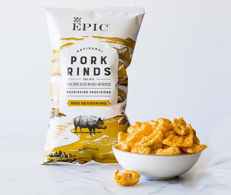 A wholesome version of an iconic American snack food, pork skins created us...