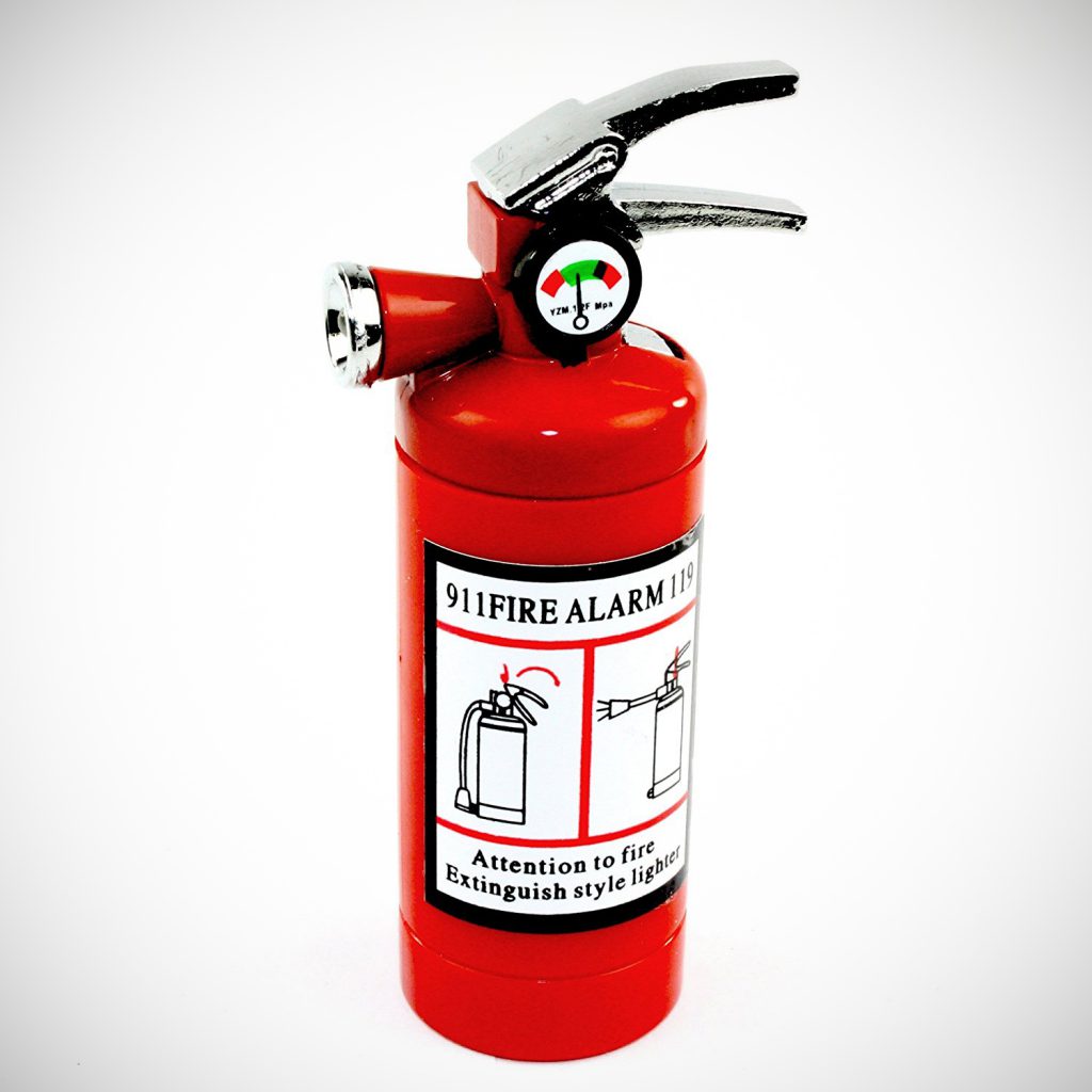 Fire Extinguisher Lighter With LED Light
