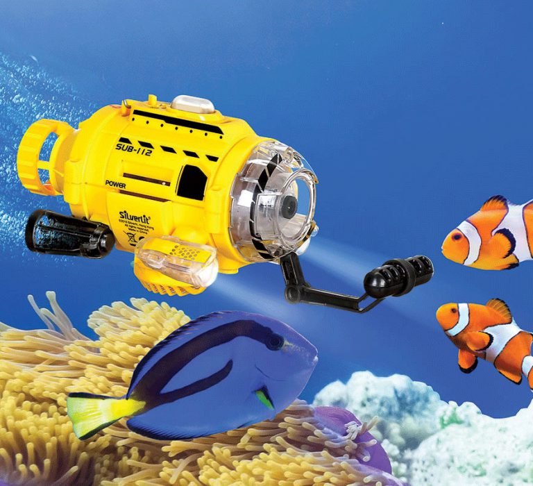 Fish Food Feeding Submarine