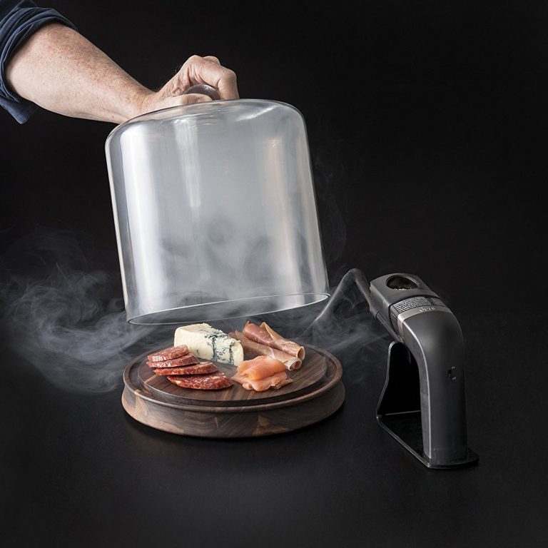 Glass Smoker with Smoke Infusing Gun