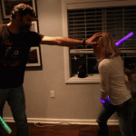 Glow Battle An interactive Light-Up Sword Game