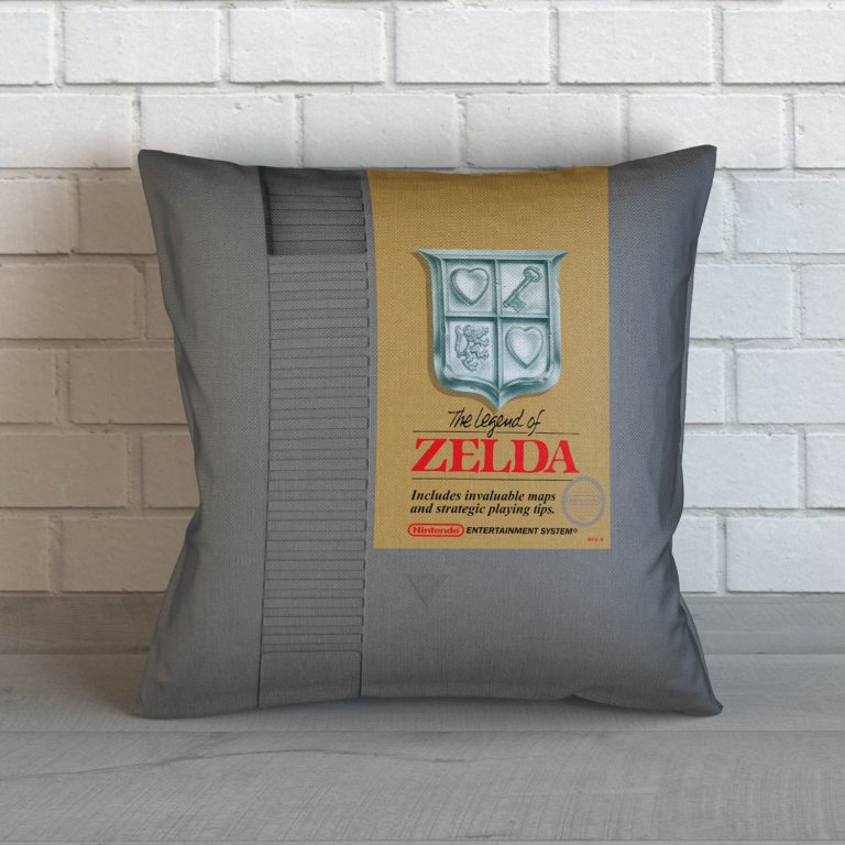 Legend of Zelda NES Cartridge Cushion